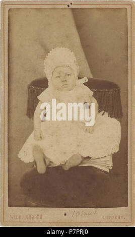 372 Theo van Doesburg comme bébé par Wilhelm Küpper Institut néerlandais pour l'histoire de l'Art 1501 AB12096 (recto) Banque D'Images