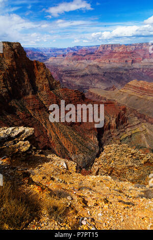 Le Parc National du Grand Canyon, South Rim, Arizona, USA Banque D'Images