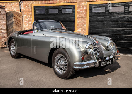Jaguar XK150 drophead coupé Banque D'Images