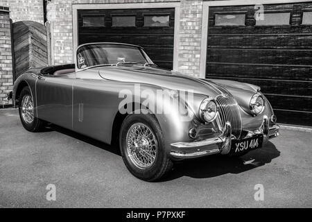 Jaguar XK150 drophead coupé Banque D'Images