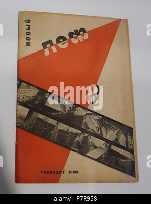 289 Novyj Lef, volume 8, Vladimir Maïakovski, 1927-1928, Gosizdat, Moscow-Leningrad, URSS - Museum für Angewandte Kunst Köln - Cologne, Allemagne - DSC09484 Banque D'Images