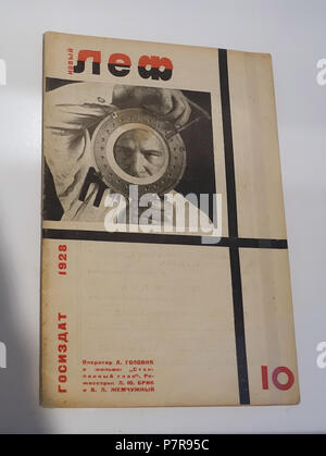 289 Novyj Lef, volume 10, Vladimir Maïakovski, 1927-1928, Gosizdat, Moscow-Leningrad, URSS - Museum für Angewandte Kunst Köln - Cologne, Allemagne - DSC09486 Banque D'Images