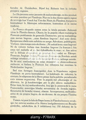 La Flandra Esperanto : Movado . 192871928 La Flandra Movado 06 Banque D'Images