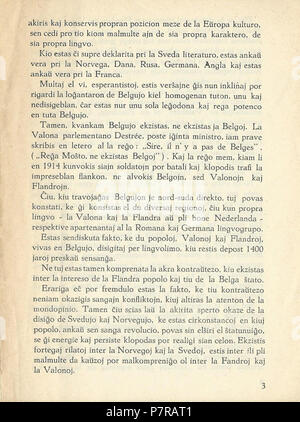 La Flandra Esperanto : Movado . 192871928 La Flandra Movado 03 Banque D'Images