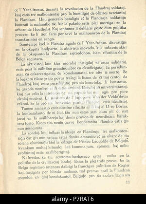 La Flandra Esperanto : Movado . 192871928 La Flandra Movado 11 Banque D'Images