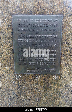 Anglais : Robert Emmet par Jerome Connor (1874-1943) - Washington, DC, USA. 2 février 2017, 11:28:41 335 Robert Emmet par Jerome Connor - Washington, DC - DSC07776 Banque D'Images