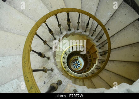 Anglais : Intérieur de Vizcaya Museum and Gardens - Miami, Floride, USA. 13 mars 2017, 12:27:00 escalier 353 - Vizcaya Museum and Gardens - Miami, Floride - DSC08588 Banque D'Images