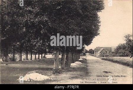 Tremblay-les-Villages 54 Les promenades Ligne de Dreux CO Hélène Eure-et-Loir (France) Banque D'Images