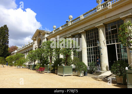 Anglais : Orangerie au Château Royal de Laeken, Bruxelles, Belgique. 17 avril 2016, 06:24:28 295 l'extérieur de l'Orangerie - Château Royal de Laeken, Bruxelles, Belgique - DSC06999 Banque D'Images