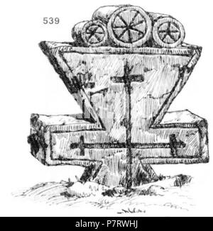 : 539. - , , .  ; , . , . . , , . - - . . , .  : 65417. 28.VIII. 1921 . (. 11, . 55.) . 28 août 1921 Ivan 208 Enchev-Vidyu Bulgarian Folk traverse 539 Banque D'Images