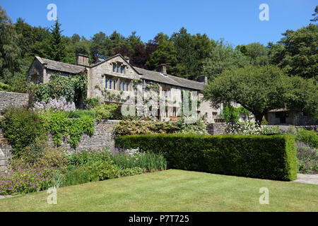 Parcevall Hall and Gardens, Skyreholme,Appletreewick, Wharfedale, Yorkshire, Angleterre, Royaume-Uni. Banque D'Images