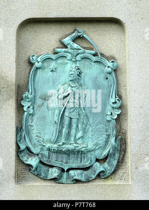 Anglais : Civil War Memorial par Melzar Mosman Hunt (1843-1923) - Westfield, Massachusetts, USA. Cette oeuvre est dans le car l'artiste est mort il y a plus de 70 ans. 3 mai 2015, 15:35:35 354 membres joint sur le monument commémoratif de guerre civile par Melzar Hunt Mosman - Westfield, Massachusetts- DSC02326 Banque D'Images