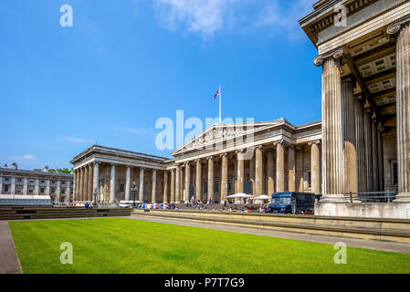 British Museum de Londres, Royaume-Uni Banque D'Images