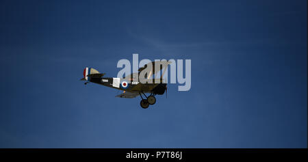 Sopwitch Pup, Baby Mine, LX-PUP, centenaire Air Show ; Musée de la Grande Guerre, LA PREMIÈRE GUERRE MONDIALE, Meaux, Seine-et-Marne, Ile-de-France, France, Europe Banque D'Images