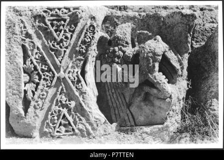 Liban, Baalbek : Tempel ; Detailansicht Kassettendecke. à partir de 1933 jusqu'à 1934 74 CH-NB - Liban, Baalbek- Tempel - Annemarie Schwarzenbach - SLA-Schwarzenbach-A-5-03-011 Banque D'Images