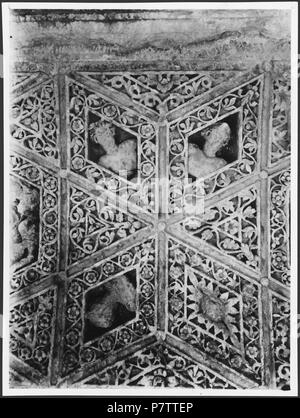 Liban, Baalbek : Tempel ; Detailansicht Kassettendecke. à partir de 1933 jusqu'à 1934 74 CH-NB - Liban, Baalbek- Tempel - Annemarie Schwarzenbach - SLA-Schwarzenbach-A-5-03-004 Banque D'Images