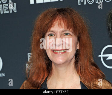 Munich, Allemagne. 07Th Juillet, 2018. L'actrice américaine Amanda Plummer arrive au Festival du Film de Munich pour la cérémonie de remise des prix de la caméra ARRI/OSRAM Prix. Credit : Ursula Düren/dpa/Alamy Live News Banque D'Images