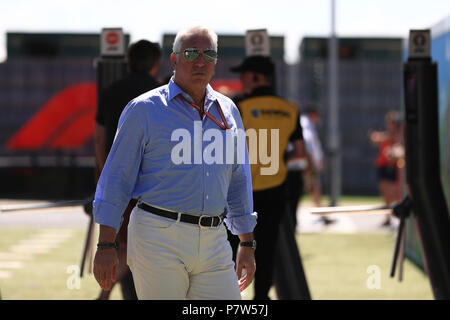 Circuit de Silverstone, Silverstone, Angleterre. 8 juillet, 2018. British Grand Prix de Formule 1, Jour de la course ; Lawrence Promenade : Action Crédit Plus Sport/Alamy Live News Banque D'Images