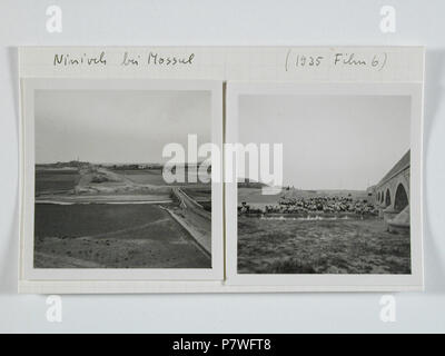 L'Irak, Ninive (Ninive) : Ruinen, Karteikarte : Landschaft u. Ruinen. à partir de 1935 jusqu'à 1935 72 CH-NB - l'Irak, Ninive (Ninive)- Ruinen - Annemarie Schwarzenbach - SLA-Schwarzenbach-A-5-05-097 Banque D'Images