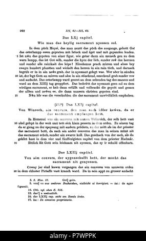 . Hartliebs Übersetzung des Dialogus Miraculorum von Césaire von Heisterbach. Deutsch : Dies ist ein Scan des historischen anglais Buch鋨es : c'est un document historique de la numérisation . N/A 121 De Dialogus Miraculorum Hartlieb (290) Banque D'Images