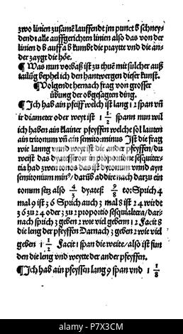 . Ayn new kunstlich buech welches gar gewiss vnd behend gemainen lernet nach der Regel detre/ welschen practic/ regeln falsi vñ erlichë regeln .... Deutsch : Dies ist ein Scan des historischen anglais Buch鋨es : c'est un document historique de la numérisation . N/A 129 De Rechenbuch (Schreiber) 188 Banque D'Images