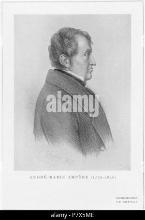 148 ETH-bib-ampère, André-Marie (1775-1836)-Portrait-Portr 05150 Banque D'Images