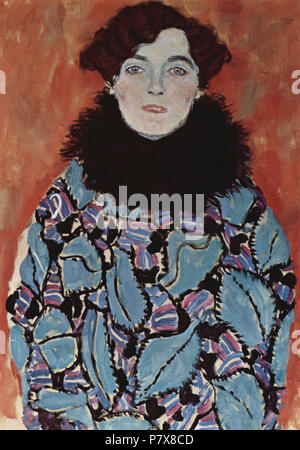 . Portrait de Johanna Staude Gustav Klimt 1917-1918 178 054 Banque D'Images