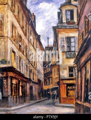 Anglais : Rue Cardinale . vers 1900 223 Jozef Pankiewicz Rue Cardinale Banque D'Images