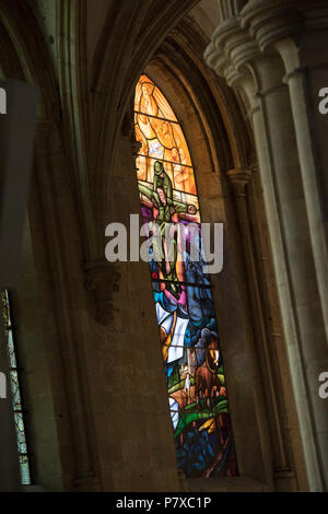 War Memorial à guichet à Southwell Minster dans le Nottinghamshire, Angleterre, Royaume-Uni Banque D'Images