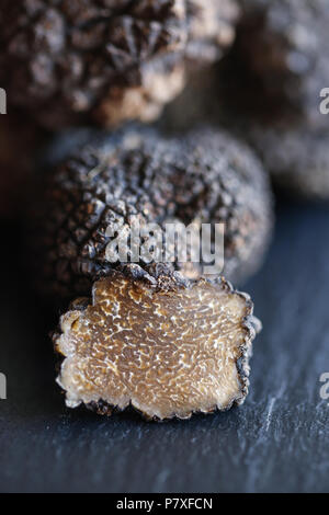Les truffes blanches d'été, le diamant de la cuisine. Banque D'Images