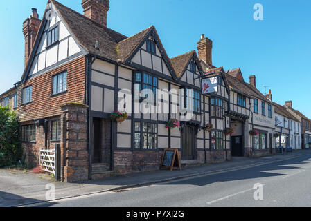 Le Red Lion Hotel à High Street, Wendover, Buckinghamshire, England, UK Banque D'Images