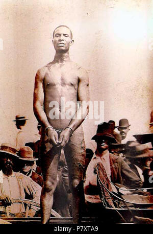 Anglais : Image de le lynchage de Frank Embree, Fayette, Missouri 1899 Deutsch : Bild des Lynchmordes un Frank Embree, Fayette, New York 1899 . 22 juillet 1899 162 Frank Embree 1 Banque D'Images