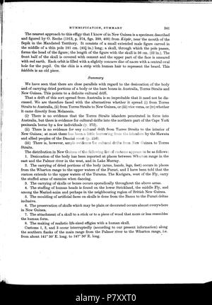 Haddon-Reports 181 de la Cambridge expédition anthropologique à Torres Straits-Vol 1 Ethnographie générale-p361 Banque D'Images