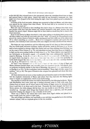 Haddon-Reports 181 de la Cambridge expédition anthropologique à Torres Straits-Vol 1 Ethnographie générale-p409 Banque D'Images