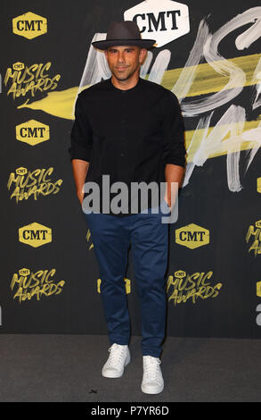 CMT Music Awards 2018 l'amour de la Bridgestone Arena de Nashville, TN avec : Billy Dec Où : Nashville, Tennessee, United States Quand : 06 Juin 2018 Crédit : Judy Eddy/WENN.com Banque D'Images