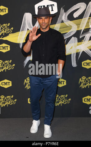 CMT Music Awards 2018 l'amour de la Bridgestone Arena de Nashville, TN avec : Billy Dec Où : Nashville, Tennessee, United States Quand : 06 Juin 2018 Crédit : Judy Eddy/WENN.com Banque D'Images