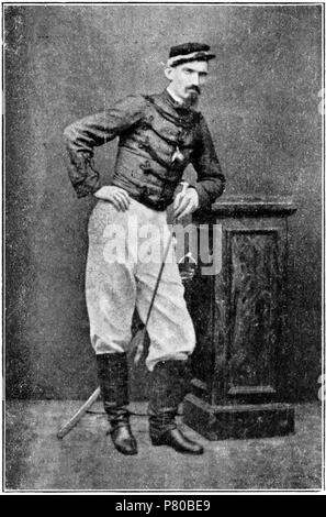 Anglais : l'image du livre : Leopoldo Pullè, Patria Esercito Re Ulrico Hoepli, Milan, 1908. Italiano : Immagine dal libro : Leopoldo Pullè, Patria Esercito Re Ulrico Hoepli, Milano, 1908. Avant 1908 303 Patria Esercito re p121b Banque D'Images