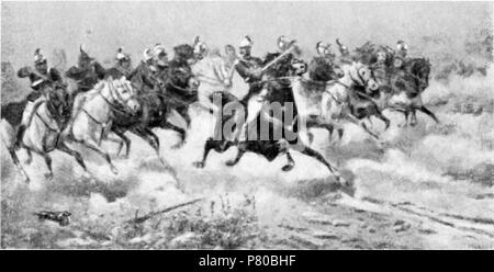 Anglais : l'image du livre : Leopoldo Pullè, Patria Esercito Re Ulrico Hoepli, Milan, 1908. Italiano : Immagine dal libro : Leopoldo Pullè, Patria Esercito Re Ulrico Hoepli, Milano, 1908. Avant 1908 303 Patria Esercito re p208 Banque D'Images