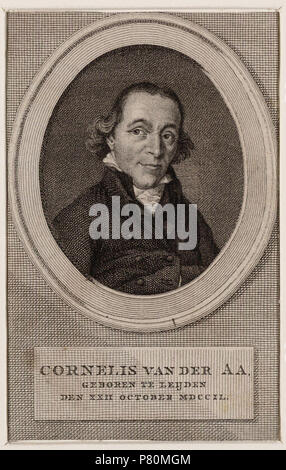 Nederlands : Beschrijving Portret van Cornelis van der Aa (1749-1815), en boekhandelaar uitgever van politieke en geschiedkundige werken te Haarlem, plus tard te Utrecht, woonde de laatste acht jaar van zijn leven à Amsterdam Schrijver van historische werken. Documenttype prent Vervaardiger Geelen, Christiaan van (1755-1824), R. (Reinier Vinkeles ; 1741-1816) Collectie Collectie Stadsarchief Amsterdam : tekeningen en prenten Datering http://archief.amsterdam/archief/10097/010097008043 Afbeeldingsbestand 1807 Inventarissen 010097008043 . 1807329 Reinier Vinkeles, Afb 010097008043 Banque D'Images