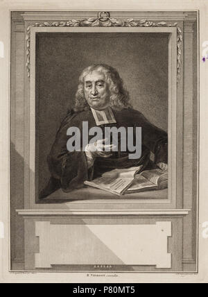 Nederlands : Beschrijving Theodorus van Schelluyne (23-12-1692 / 09-03-1776) Predikant te Amsterdam depuis 1728. Afmetingen : 335 x 240 mm. Documenttype prent Vervaardiger Vieroot, H. Quinkhard, Jan Maurits (1688-1772), R. (Reinier Vinkeles ; 1741-1816) Collectie Collectie Stadsarchief Amsterdam : tekeningen en http://archief.amsterdam/archief/10097/010097014650 Afbeeldingsbestand prenten Inventarissen 010097014650 . Avant 1816 329 Reinier Vinkeles, Afb 010097014650 Banque D'Images