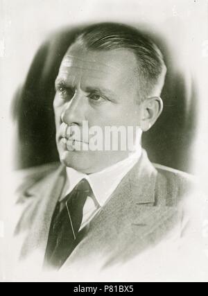 Portrait de l'auteur Mikhaïl Boulgakov (1891-1940). Musée : Fédération Archives d'état de la littérature et l'Art, Moscou. Banque D'Images