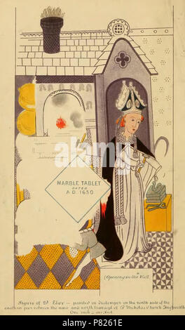 Illustration de 'Horse-chaussures et de ferrure : leur origine, l'histoire, l'use et abuse ', pag. 8, George Fleming, Chapman and Hall, Londres 1869. Comprimé de St. Elov . 1869 Cheval Cheval 199 chaussures et raquettes page 8 Banque D'Images