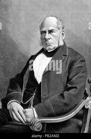 Ingénieur et inventeur anglais Sir Henry Bessemer (1813-1898). Musée : collection privée. Banque D'Images