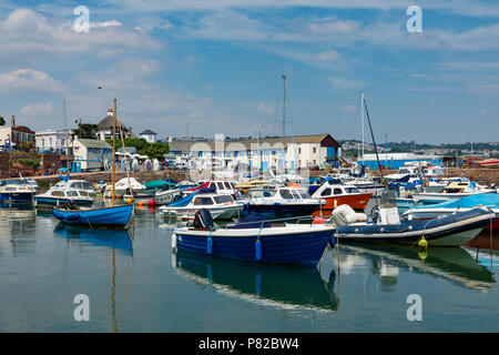 Paignton Devon, Angleterre, 06 juillet 2018 bateaux dans le port Banque D'Images