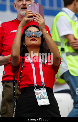 Samara, Russie. 7 juillet, 2018. X durant la Coupe du Monde 2018 match de quart de finale entre la Suède et l'Angleterre à Samara Arena le 7 juillet 2018 à Samara, en Russie. (Photo de Daniel Chesterton/phcimages.com) : PHC Crédit Images/Alamy Live News Banque D'Images