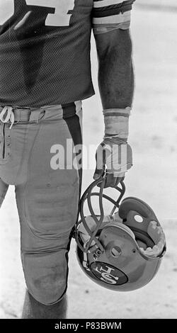 Rocklin, Californie, USA. 3e août 1982. San Francisco 49ers training camp le 3 août 1982 à Sierra College, Rocklin, en Californie. San Francisco 49ers linebacker Jack Lee Reynolds Crédit : Al Golub/ZUMA/Alamy Fil Live News Banque D'Images