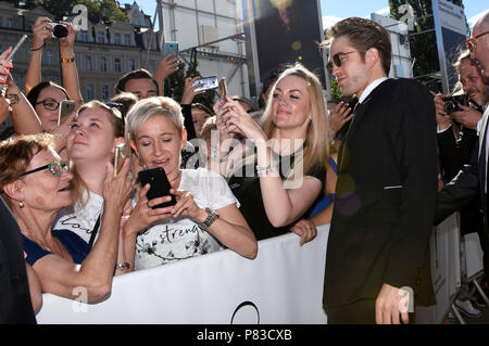 Carlsbad, Tschechische Republik. 07Th Juillet, 2018. Robert Pattinson à la cérémonie de clôture du 53e Festival International du Film de Karlovy Vary 2018 à l'Hôtel Thermal. Karlovy Vary, 07.07.2018 | Conditions de crédit dans le monde entier : dpa/Alamy Live News Banque D'Images