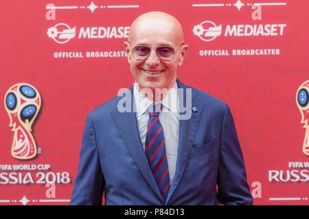 Mediaset présentent leur équipe de la Coupe du Monde FIFA 2018 à Milan, Italie. En vedette : Arrigo Sacchi Où : Milan, Lombardie, Italie Quand : 07 Juin 2018 Crédit : IPA/WENN.com **Uniquement disponible pour publication au Royaume-Uni, USA, Allemagne, Autriche, Suisse** Banque D'Images