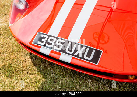 Skoda 1100 OHC Voiture de sport. Banque D'Images