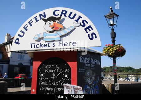 Town Quay, Lymington, Hampshire, Royaume-Uni Banque D'Images